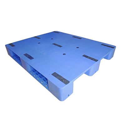 Palette en plastique réutilisée par 1200*1000mm en plastique supérieure solide de palettes de HDPE dynamique de la charge 1.5T