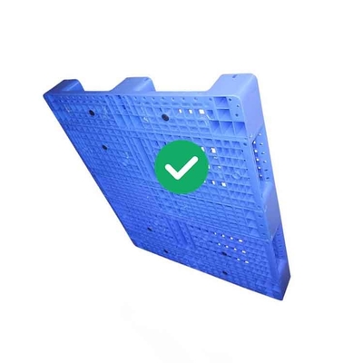 PE en plastique empilable des palettes 1300X1100 de la charge 2T hygiénique pour l'industrie alimentaire