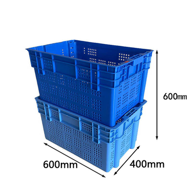 Caisses en plastique pliantes empilables 600 caisses mobiles 315mm empilables de X.400 X