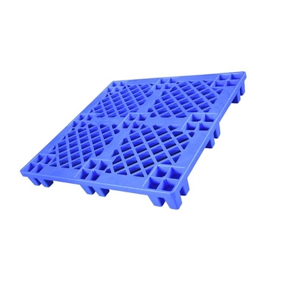 1100 x 1100 x 145 palette empilable en plastique de la palette 6.6Kg de HDPE bleu pour la nourriture