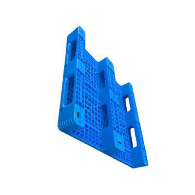 palette en plastique recyclable 43,3 x de la charge 6000Kg statique HDPE 43,3 bleu pour l'usine médicale