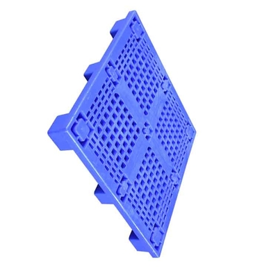 0.6T en plastique plats de la palette 1000 x 1000 d'usine de nourriture 140 charge bleue du HDPE x