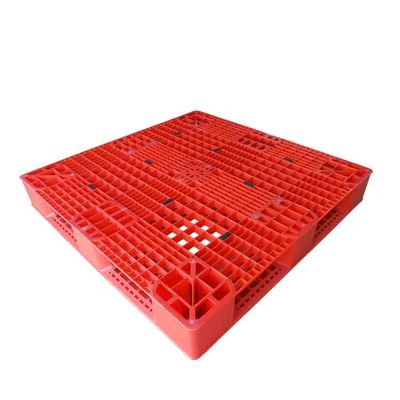 Palette en plastique en plastique de stockage de la palette 110*110 de HDPE de GV dimensionnellement stable