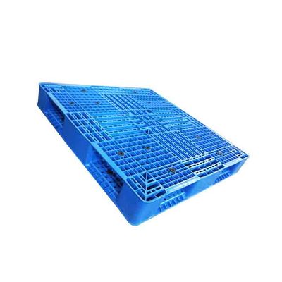 Palettes en plastique dentelées réutilisées de HDPE de plate-forme supermarché 1100 x 1100