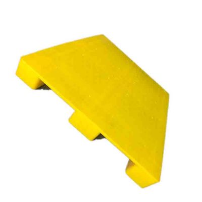 L'USDA jaune a approuvé l'exportation en plastique 120x100cm de PE de stockage de palettes