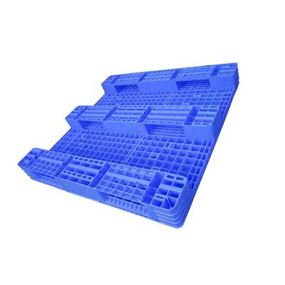 HDPE en plastique plat de la palette adapté aux besoins du client par bleu 1200x1200 de charge statique