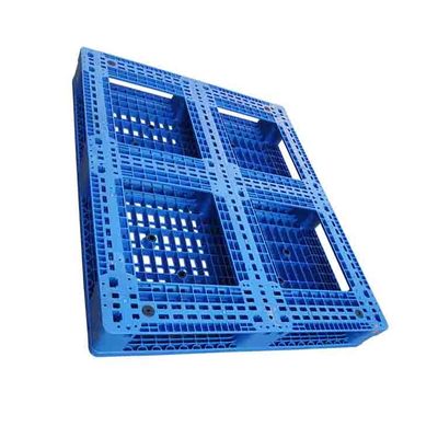 palette en plastique hygiénique bleue en plastique résistante des palettes 1.2T de 1280X1080 4000Kg