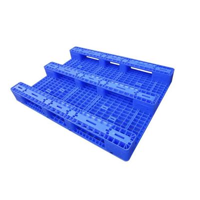 HDPE bleu de palette en plastique de l'injection 140x110 de polypropylène