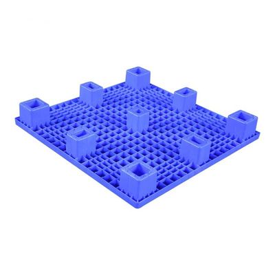 palette en plastique de polypropylène de palettes d'étirage de 1x1m pour logistique gauche