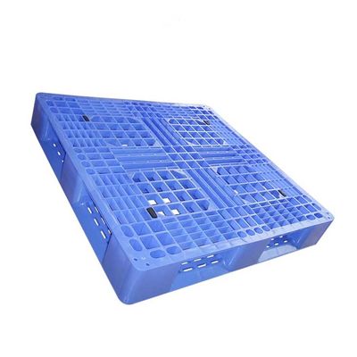Palettes en plastique de Rackable de manière de la grille 4 polyéthylène 1000 x 1000 haute densité