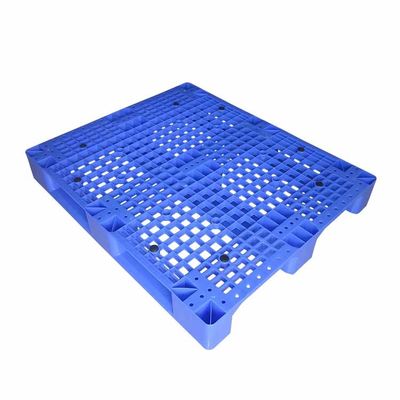 Euro charge 2500Kg statique de grande palette en plastique bleue du HDPE 48x40
