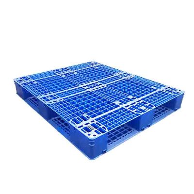 Palettes en plastique empilables 1200*1000 de chariot élévateur de la charge statique 4T de HDPE