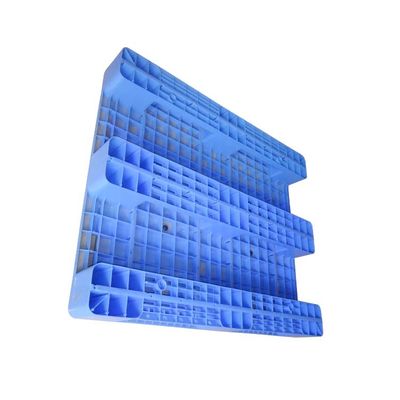 Palette en plastique réutilisée par 1200*1000mm en plastique supérieure solide de palettes de HDPE dynamique de la charge 1.5T