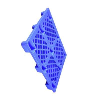 Transport bleu de 1200 x 800 de palette en plastique empilable de PE logistique de Rackable
