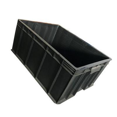 1.9Kg anti PE statique mobile en plastique durable noir réutilisable de la caisse 54*42