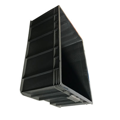 Boîte mobile en plastique logistique en plastique 40L de la boîte 540*420 de noir d'ESD de PE