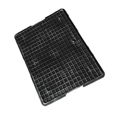 Boîte mobile en plastique logistique en plastique 40L de la boîte 540*420 de noir d'ESD de PE