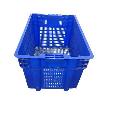 Taille intérieure empilable des caisses 510x350 de stockage de fruit bleu de 60*40cm