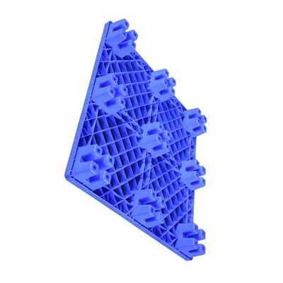 PE simple 1100 x de visage palette 1100 en plastique pour la charge dynamique de l'entrepôt 600Kg