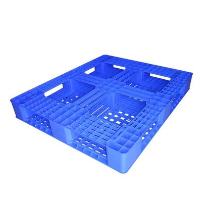 Palette supérieure solide en plastique des palettes 1.2x1m Rackable de HDPE pour la charge de charge statique de l'entrepôt 0.8T