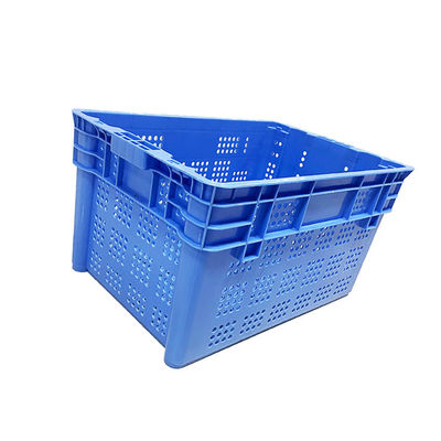 HDPE empilable de la caisse en plastique de chiffre d'affaires empilable 600X400mm pour le port