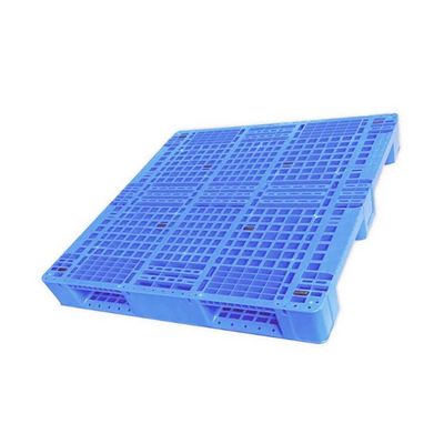 palette en plastique empilable 2.5T dynamique 13.8Kg bleu du HDPE 1100x1100