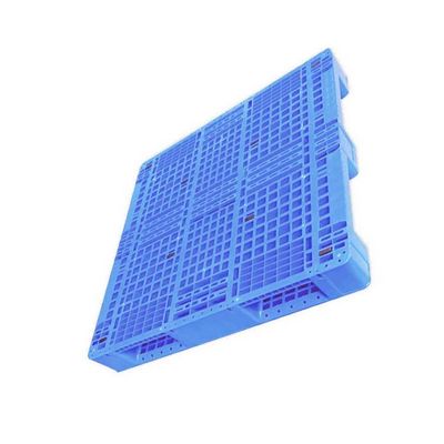 transport en plastique résistant bleu de logistique de HDPE de la palette 110x110 13.8Kg