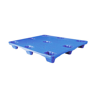 Palettes faites face simples d'euro PE en plastique des palettes 2000Kg d'ATENPLAST 120X80