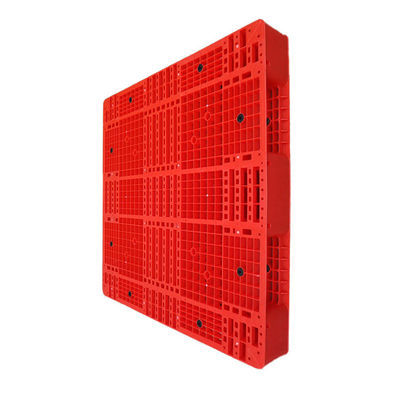 Le double en plastique hygiénique de palette du HDPE 1200x1200 a fait face à des BDE libres