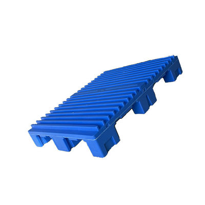 La par injection de Rackable 1060x750 moulage la logistique en plastique du HDPE 4000Kg de palettes