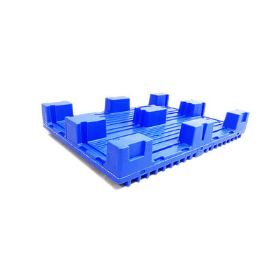 Le bleu résistant de palette de PE d'ASI 106X75 a ébréché le logo 4000Kg fait sur commande