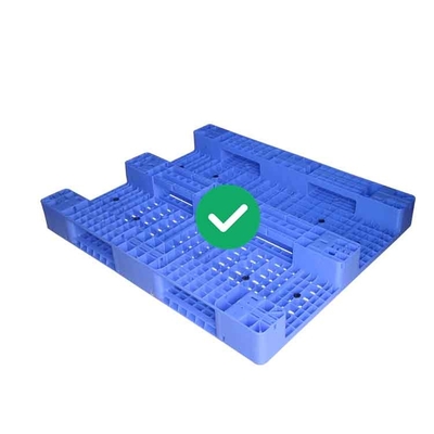 HDPE en plastique hygiénique empilable ergonomique 2000Kg d'entrepôt de palette dynamique