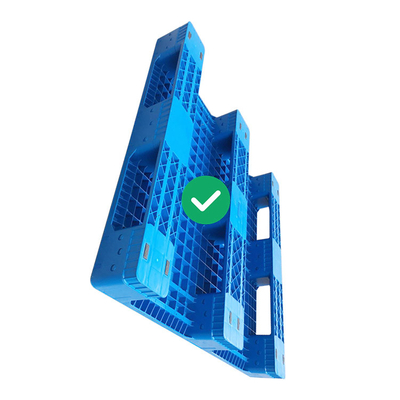 charge en plastique de l'étirage 1.5T de caisses de 1.2X1.2m de HDPE en plastique mobile réutilisable de palette