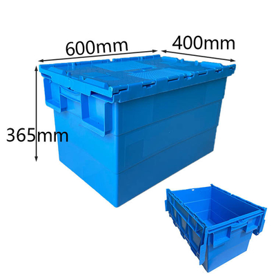 Caisse mobile en plastique 50Kg 60L d'hygiène logistique en plastique de boîte de HDPE d'entrepôt