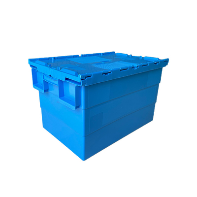 Caisse mobile en plastique 50Kg 60L d'hygiène logistique en plastique de boîte de HDPE d'entrepôt