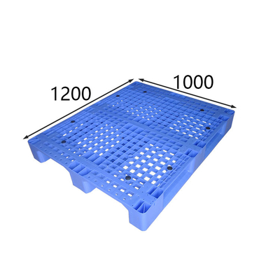 La grille Ingle bleu a dégrossi HDPE empilable résistant de palette résistant aux chocs