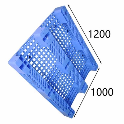 HDPE en plastique résistant 1200 x 1000 x 150mm de palette de plate-forme plate fermée